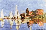 Regatta at Argenteuil Claude Monet